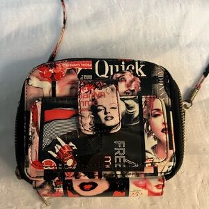 Y2K Marilyn Monroe Pop Art Crossbody Bag | Funky Collage Style